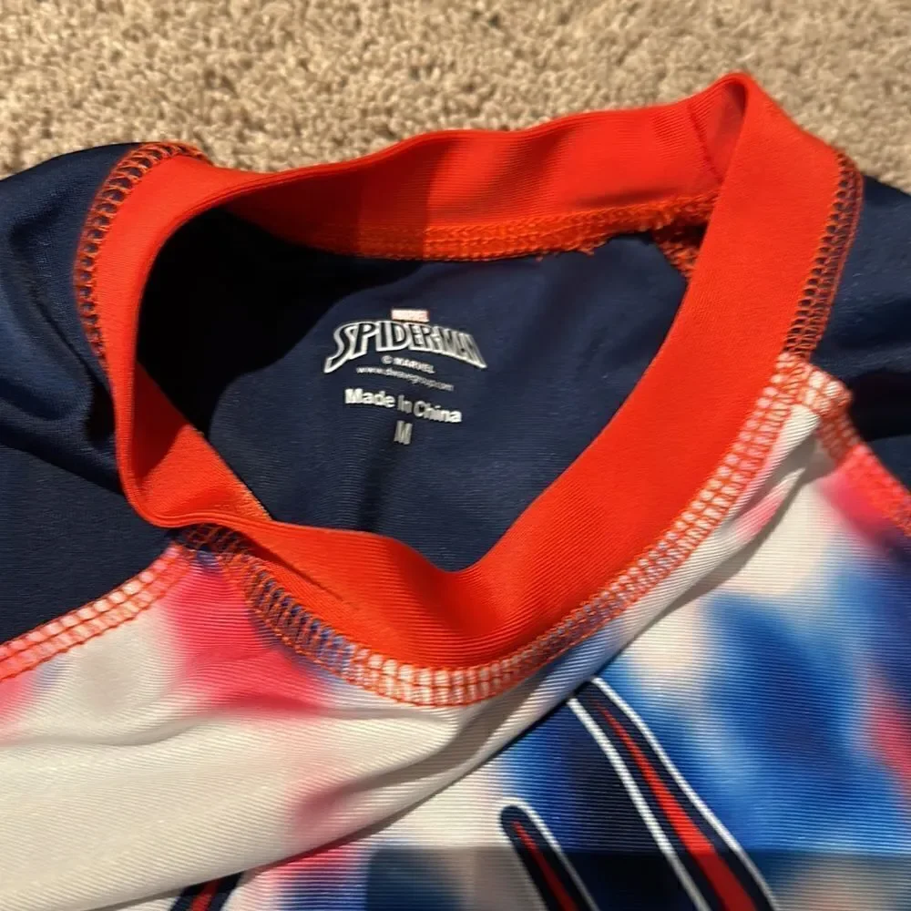 SPIDEY swim set!!! Very good condition! Size medium top and small bottom!